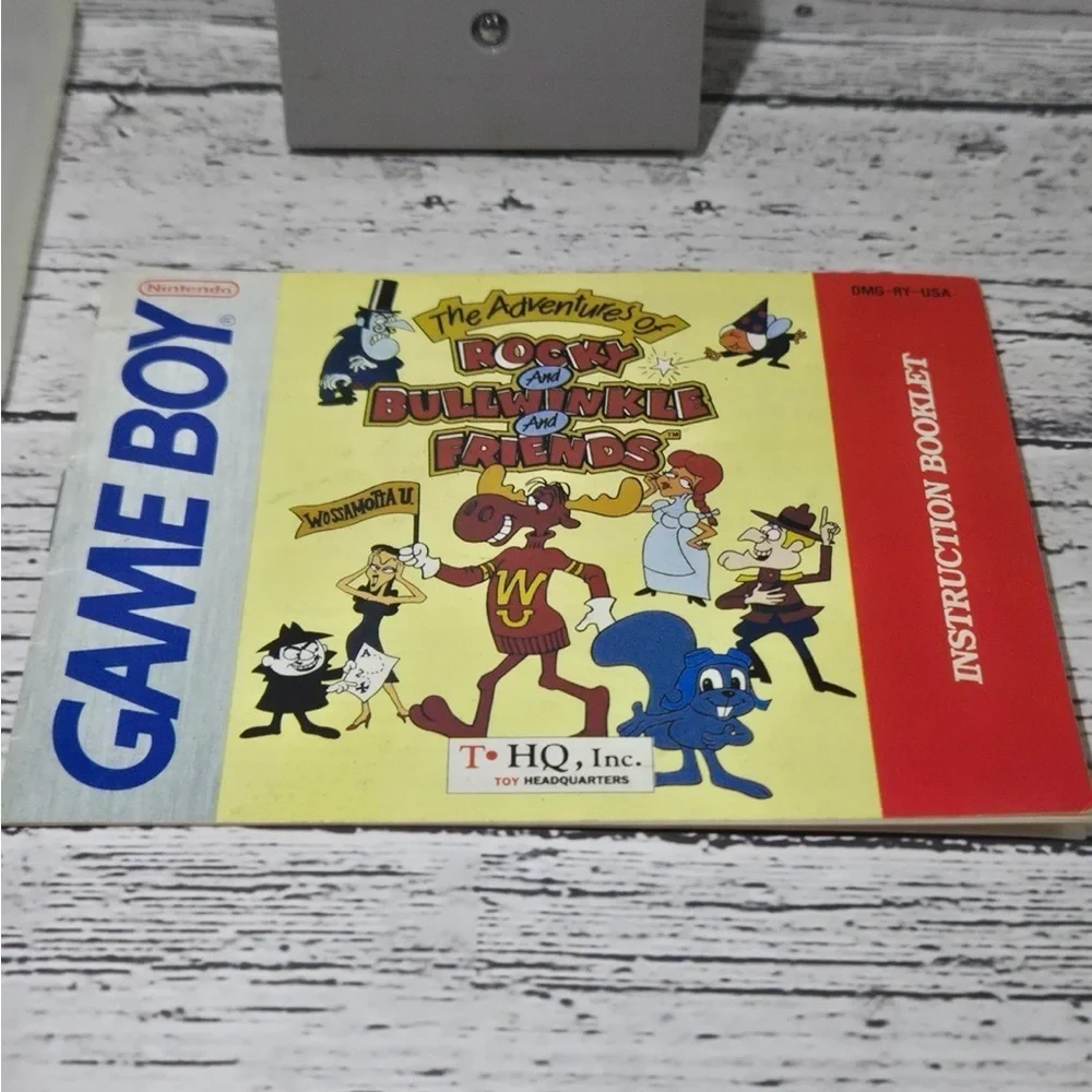 The Adventures of Rocky and Bullwinkle and Friends: Game Boy(1991)